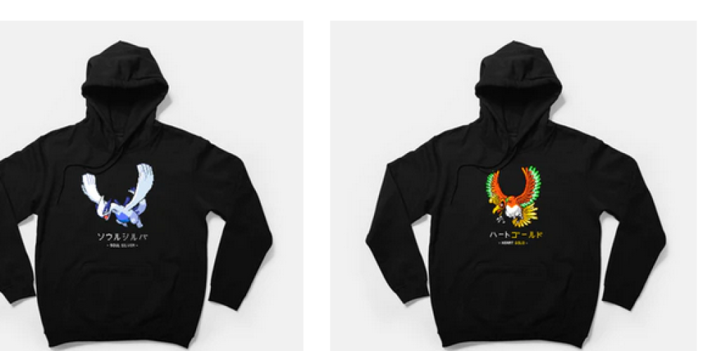 100 % cotton: typically the most popular material used in generating pokemon tops
